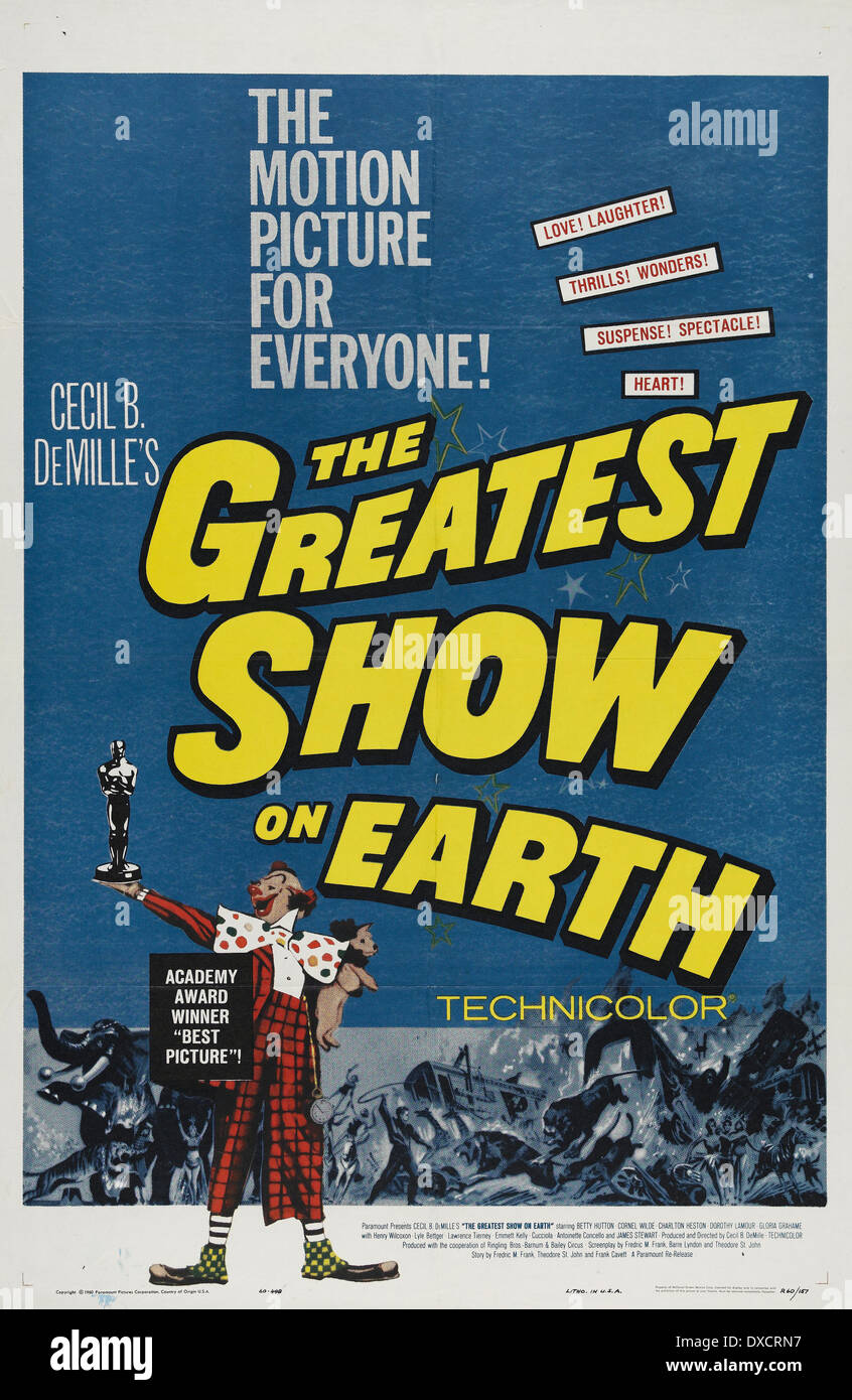 The Greatest Show on Earth Stock Photo