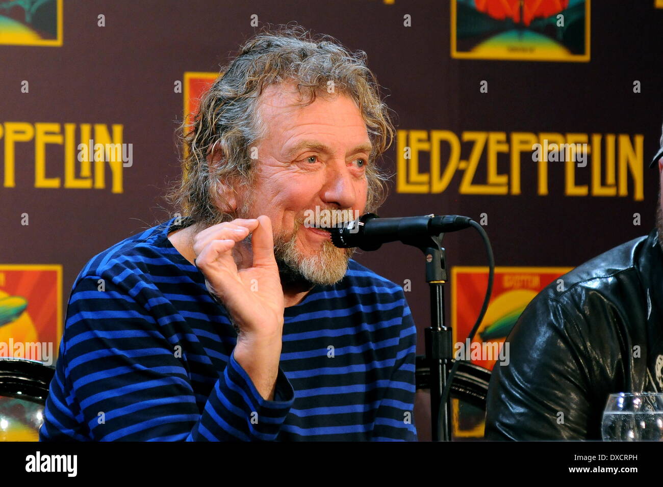 Robert Plant Led Zeppelin Celebration Day Press Conference at The Museum of  Modern Art Featuring: Robert Plant Where: New York Stock Photo - Alamy