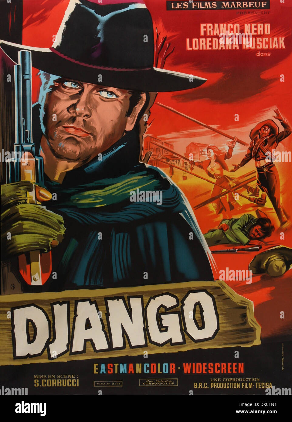 Django poster 1966 hi-res stock photography and images - Alamy