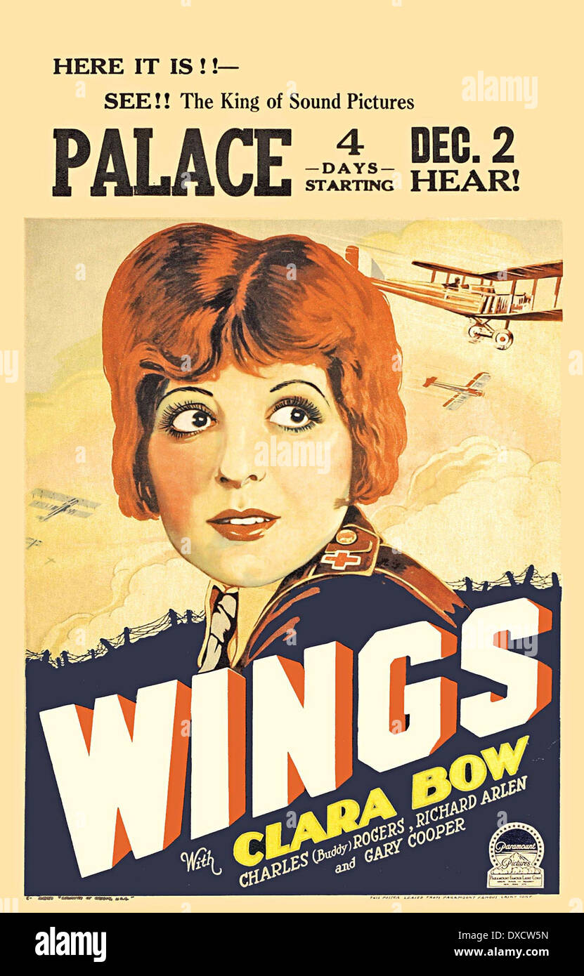 Wings 1927 film hires stock photography and images Alamy