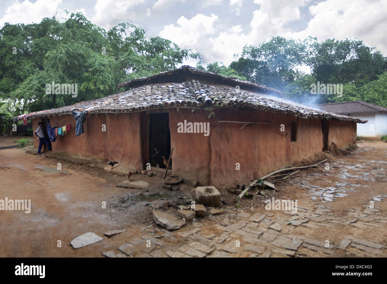 Tribal House. Munda tribe. Bartoli village Khunti District Ranchi Stock Photo 67896419 Alamy