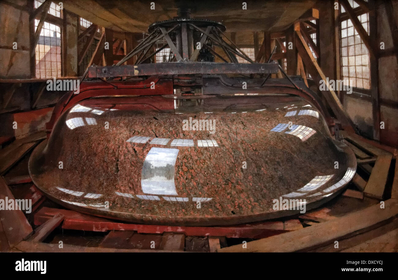 Johan Erdmann Hummel The Grinding of the Granite Bowl 1905 XX th