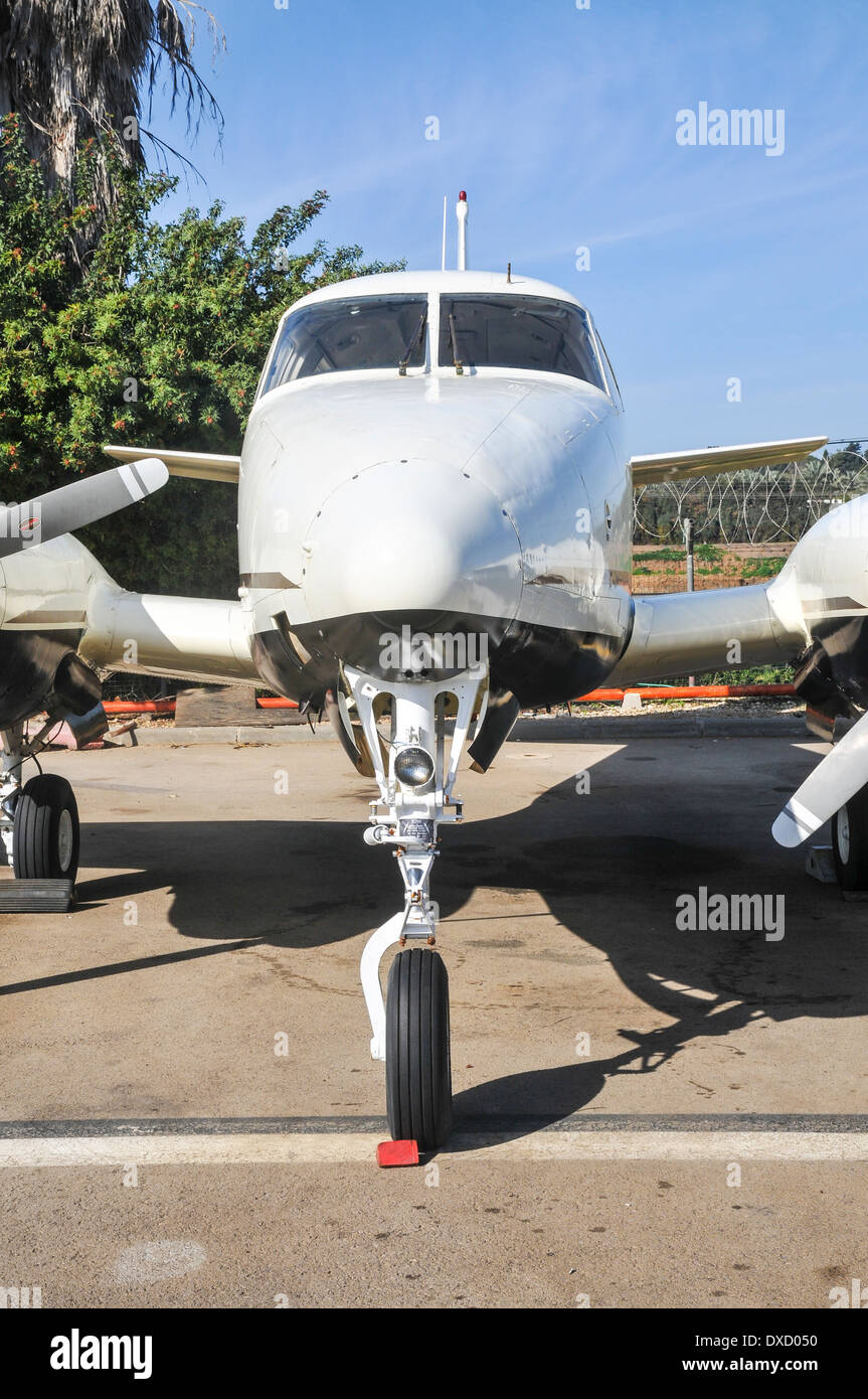 Front wheel of an airplane hires stock photography and images Alamy