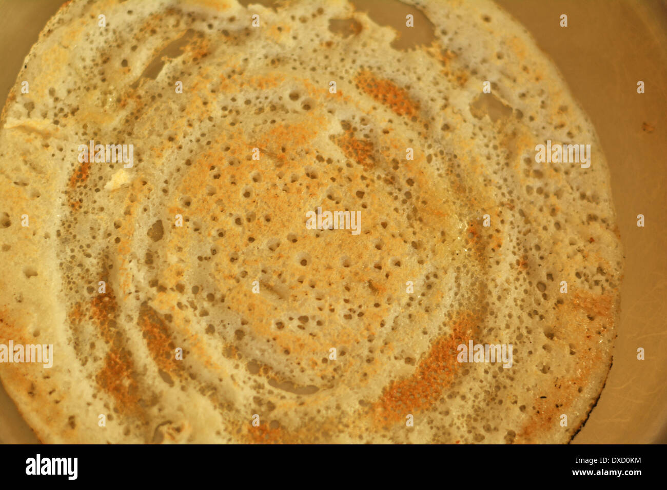 Dosa - ready for eating Stock Photo