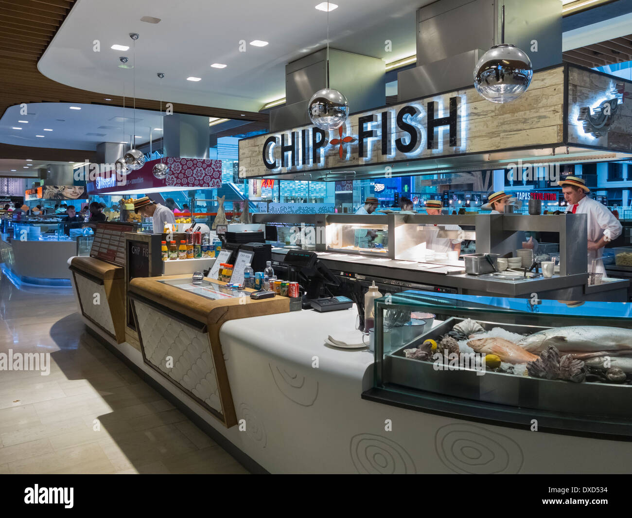 Westfield food court hi-res stock photography and images - Alamy