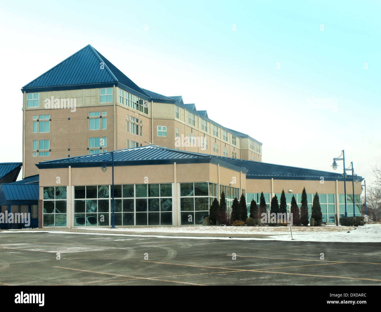 Empty parking lot in new york hi-res stock photography and images - Alamy
