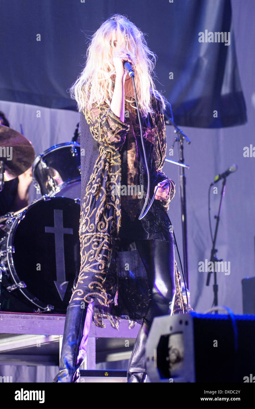 The Pretty Reckless plays Wembley Arena on 20/03/2014 at Wembley Arena