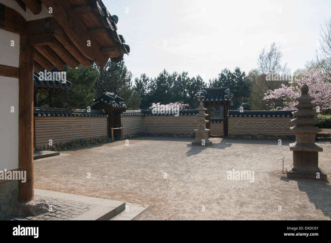 Korean garden at "Gärten der Welt" (Gardens of the World) in Berlin