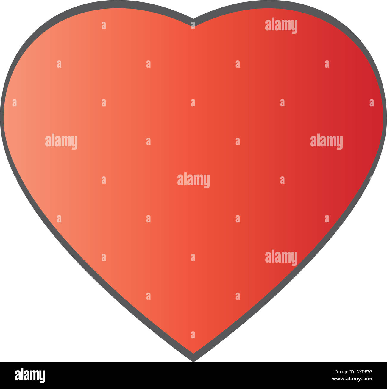 Valentine Heart Stock Photo