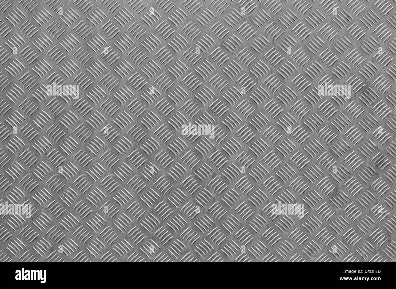 Metal flooring background texture great for tough construction and tool supply backdrops Stock Photo