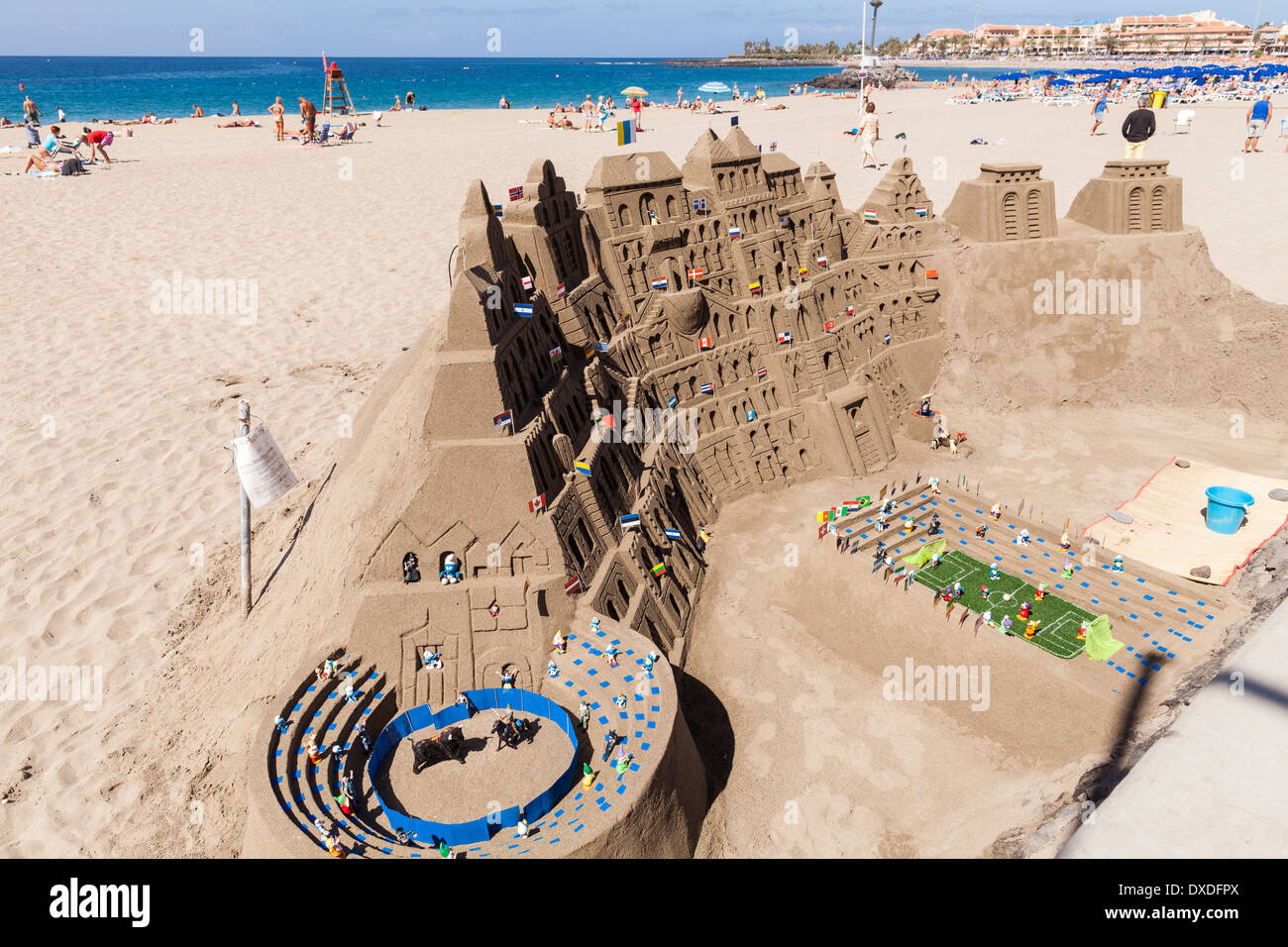 Beach football in spain hi-res stock photography and images - Alamy