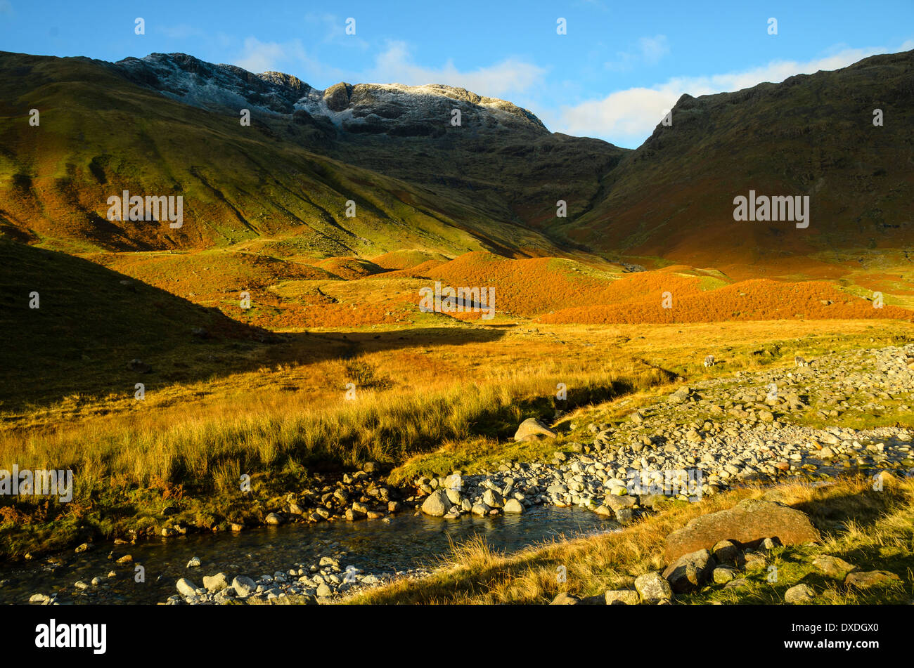 Early Morning In Mickleden A Branch Of Great Langdale In The Lake