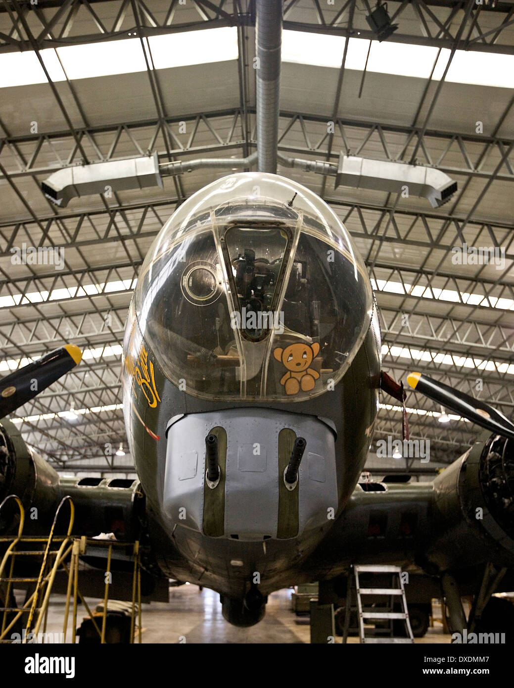 B17 bomber - Memphis Belle Stock Photo