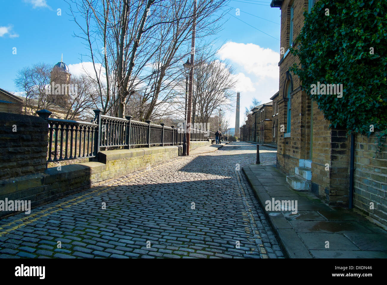 Houses built for the workers at Salt's Mill, Saltaire, Bradford