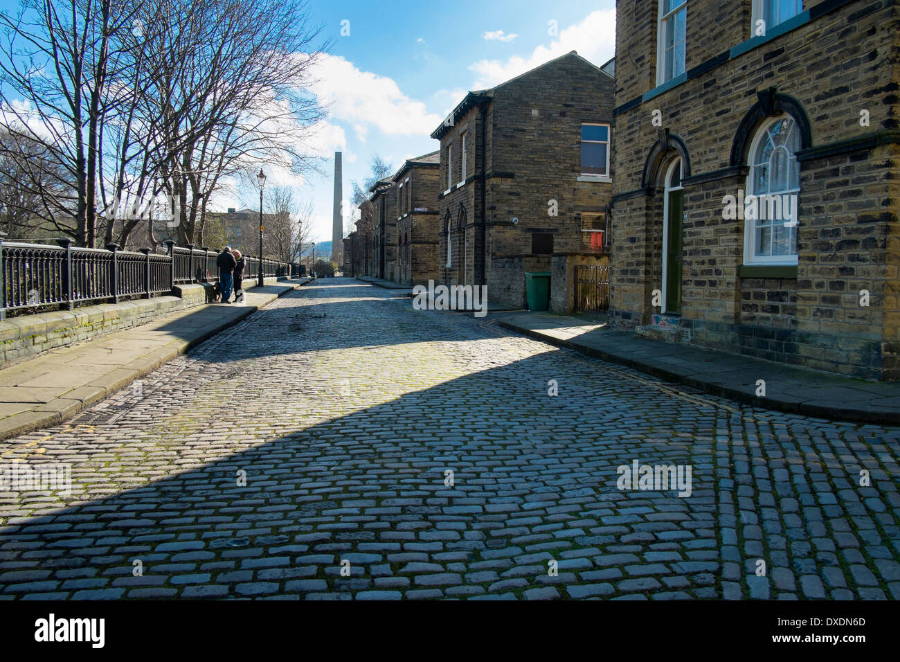 Houses built for the workers at Salts Mill, Saltaire, Bradford