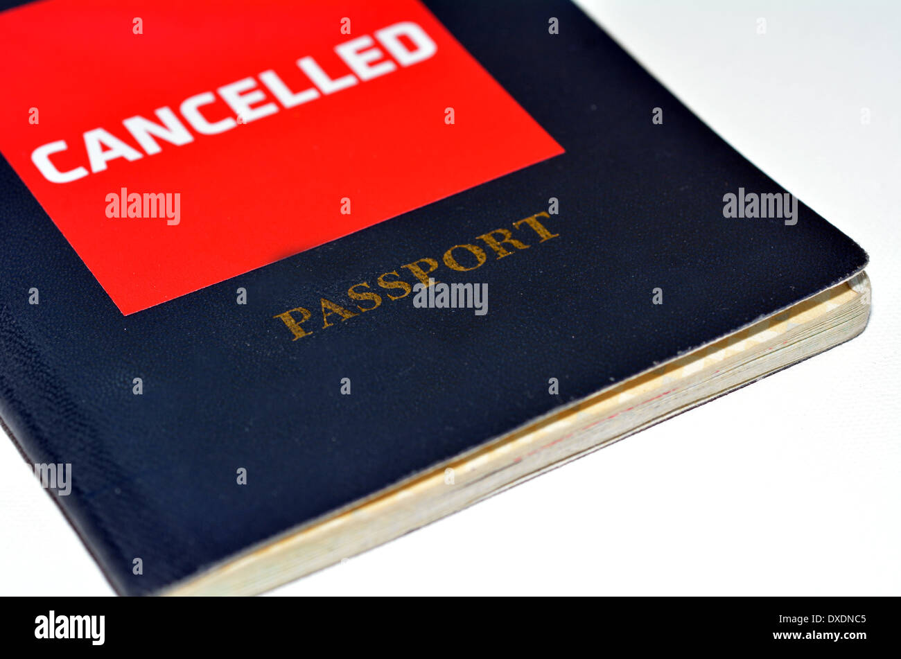 Cancelled Passport High Resolution Stock Photography and Images Alamy