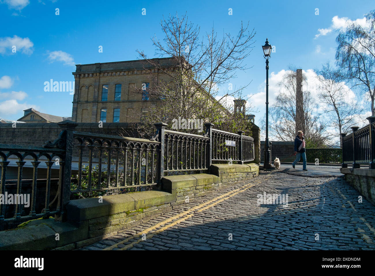 Houses built for the workers at Salts Mill, Saltaire, Bradford