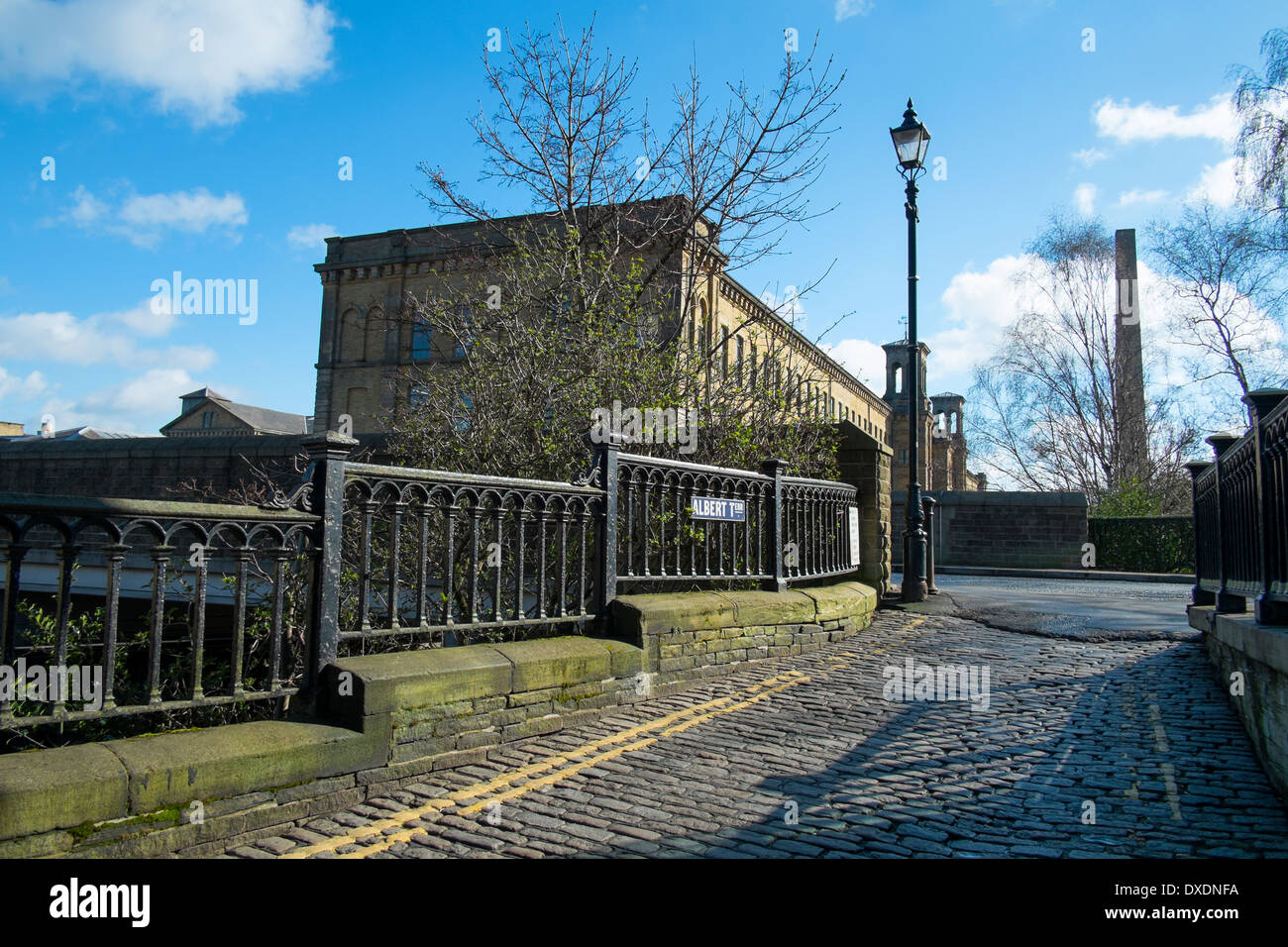 Houses built for the workers at Salts Mill, Saltaire, Bradford