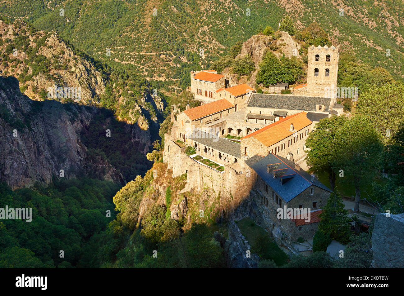 The First or Lombard Romanesque style Abbey of Saint MartinduCanigou