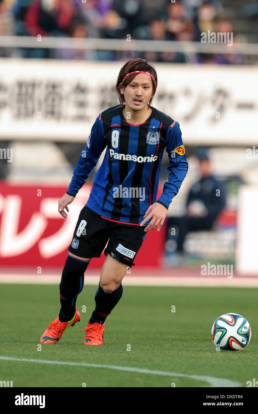 Osaka Japan 23rd Mar 14 Keisuke Iwashita Gamba Football Soccer 14 J League Division 1 Match