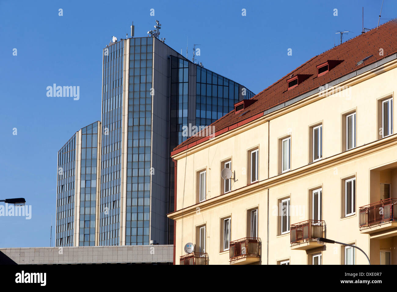 Corinthia Towers Hotel, Prague, Czech Republic Stock Photo
