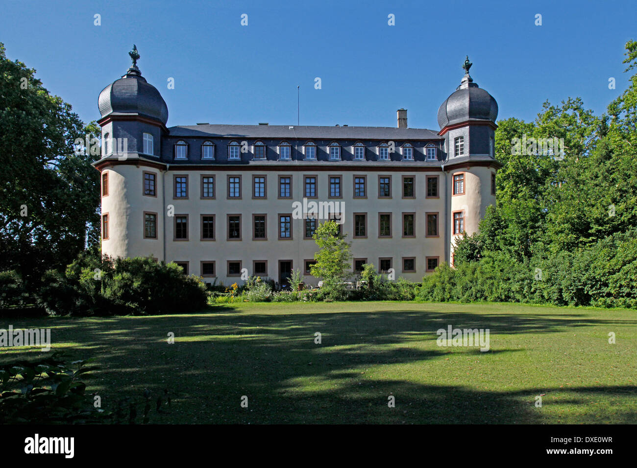 Castle, Lich, district Giessen, Hesse, Germany Stock Photo