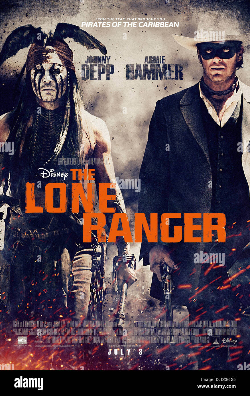 The legend of the lone ranger hi-res stock photography and images - Alamy
