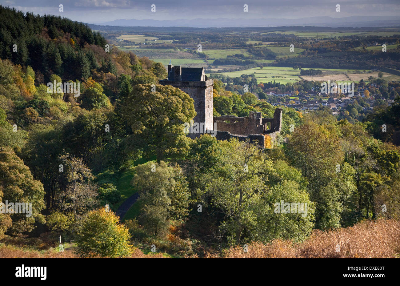 Castle Campbell, Dollar Glen, Clackmannanshire Stock Photo Alamy