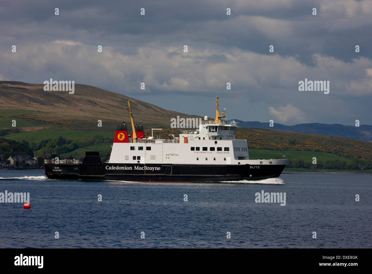 The M.V.Isle of Bute enroute to Wymess Bay, Clyde Stock Photo