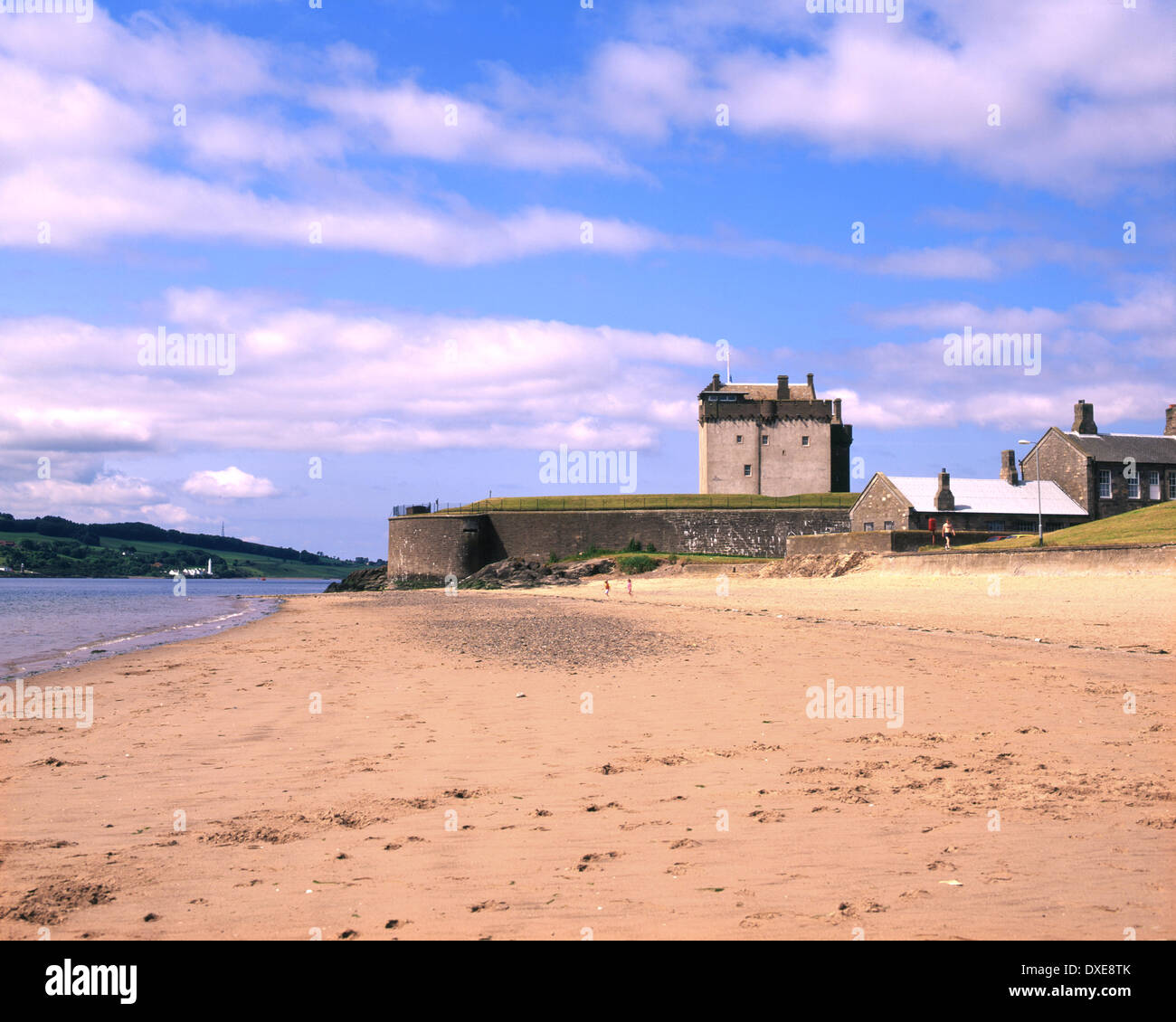 Broughty castle broughty ferry,dundee,angus, Stock Photo