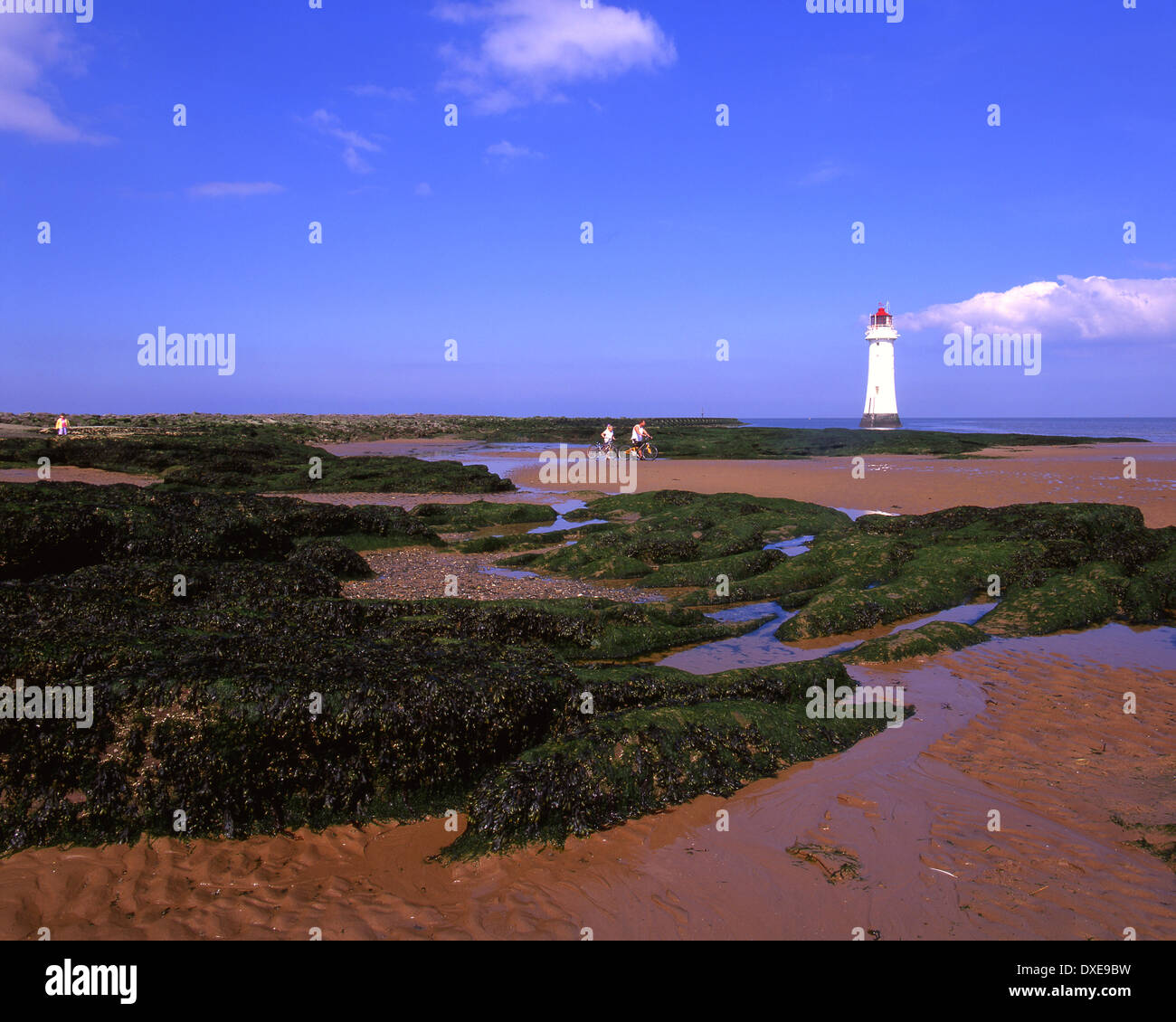 New Brighton Lighthouse, Wirral, Merseyside Stock Photo Alamy