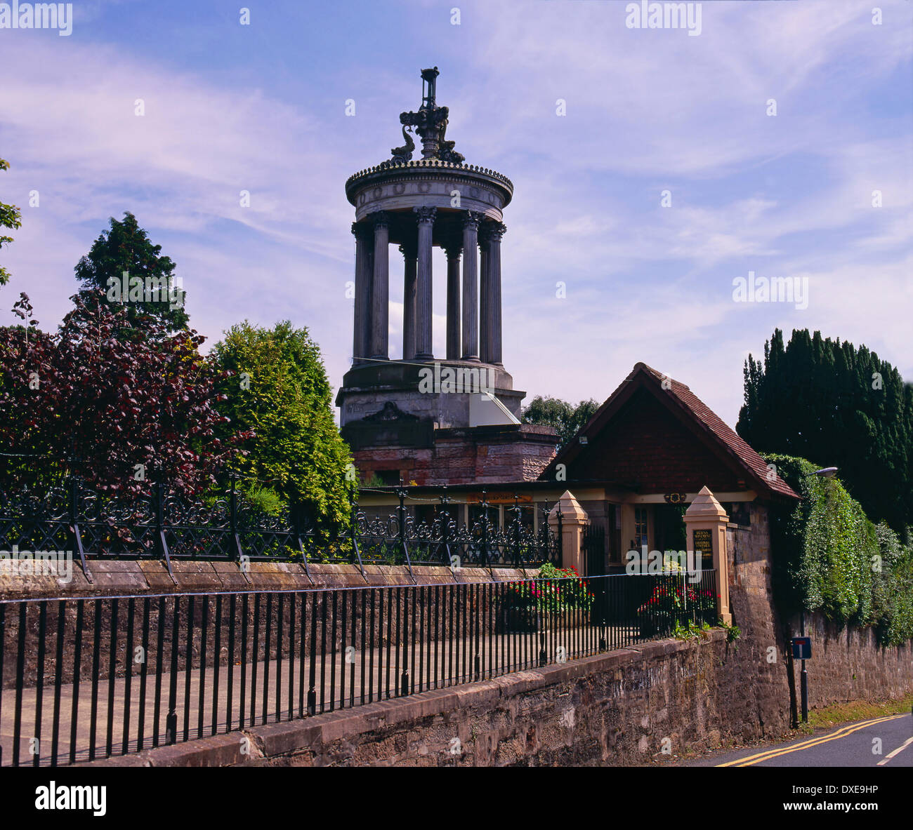 Burns Statue, Alloway Stock Photo Alamy