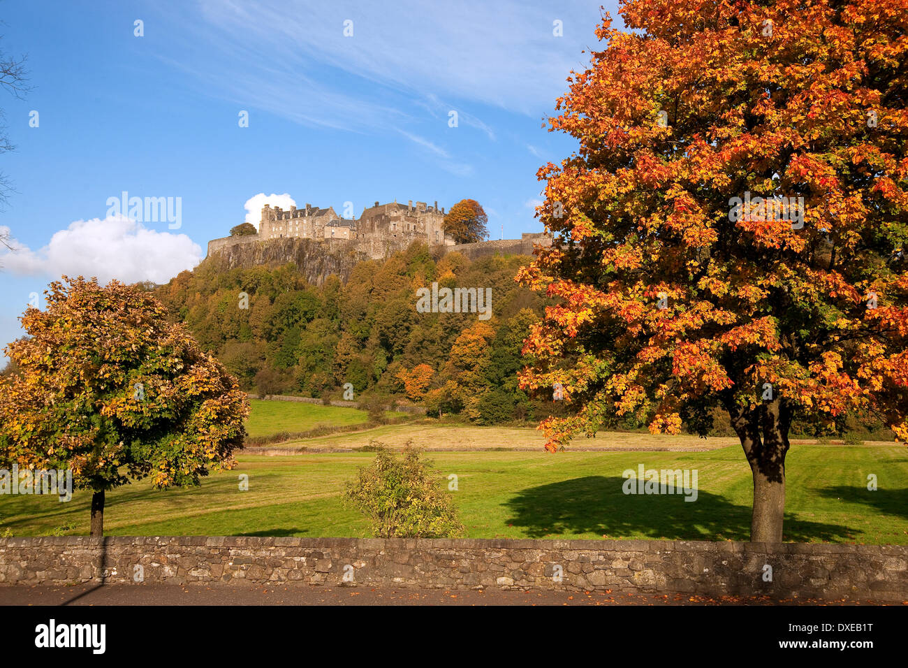 Stirling Castle, City of Scotland, Central Region. Stock Photo