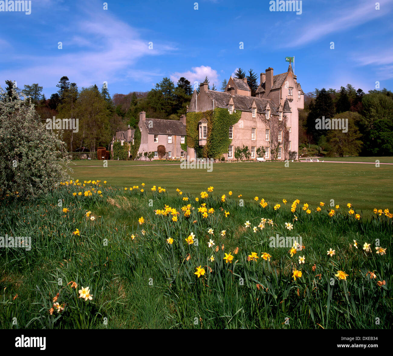 Ballindalloch Castle, Speyside, Scotland Stock Photo