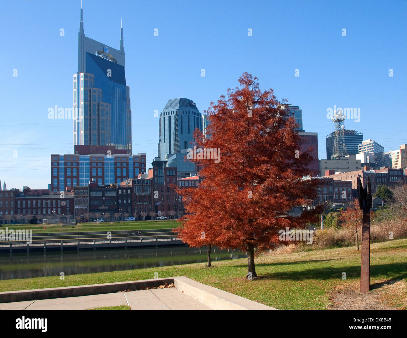 Nashville riverfront park hi-res stock photography and images - Alamy