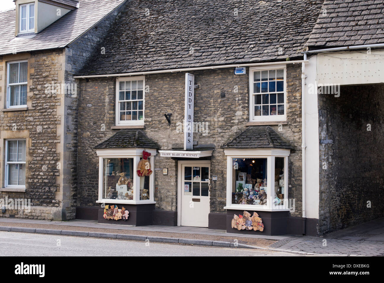 Teddy bear shop. Witney, Oxfordshire, England Stock Photo Alamy