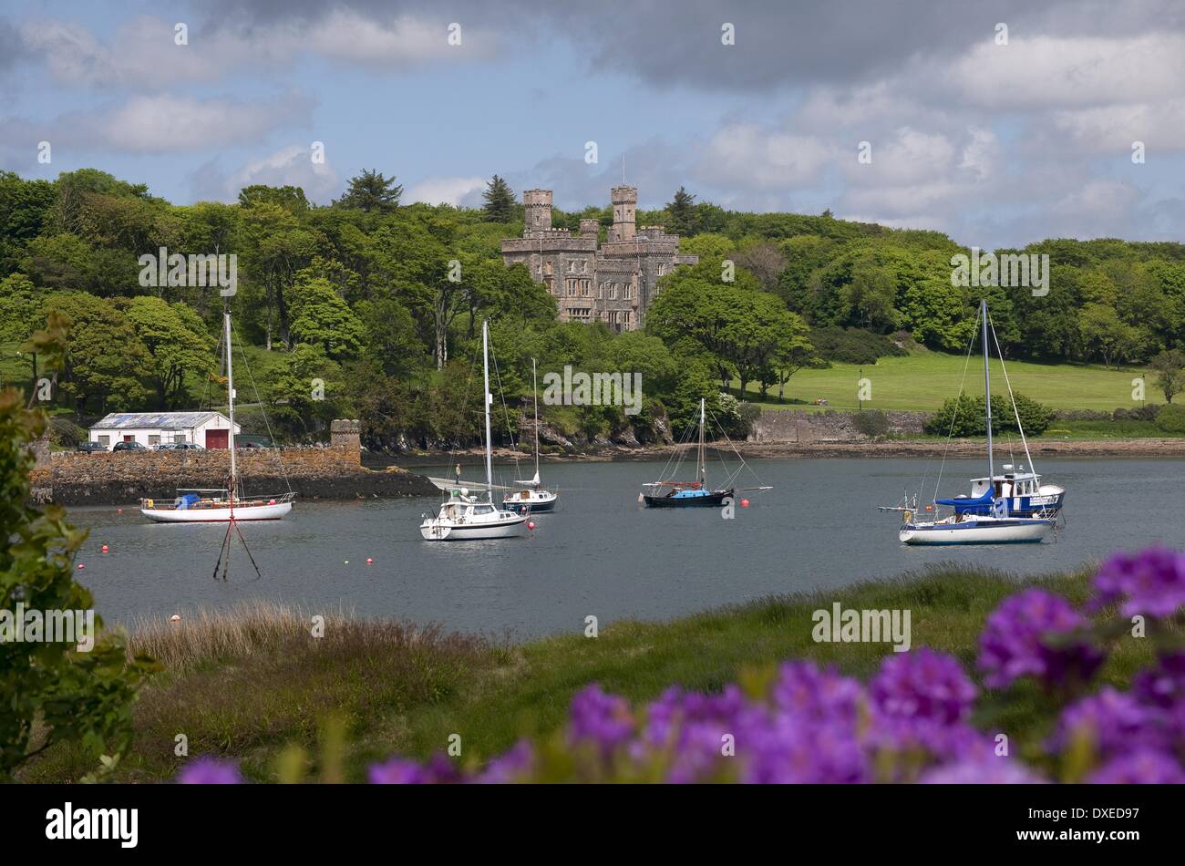 Stornoway castle, isle of Lewis, Outer Hebrides Stock Photo Alamy