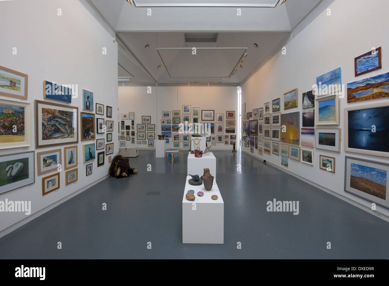 An Lannatair gallery, Stornoway,Isle of Lewis Stock Photo