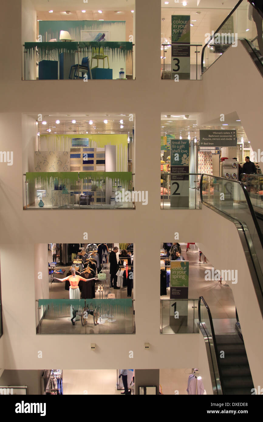 John Lewis store on Oxford Street, London UK Stock Photo Alamy