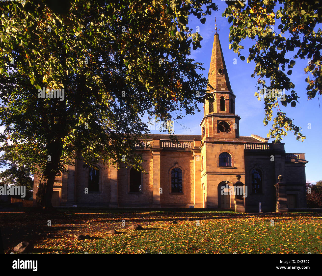 St Marys Kirk, Melrose Stock Photo Alamy