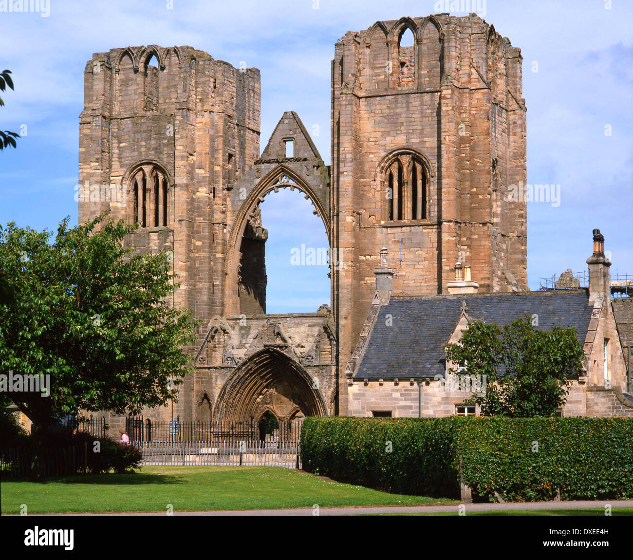 Elgin Cathedral, city of Elgin,Moray, Stock Photo