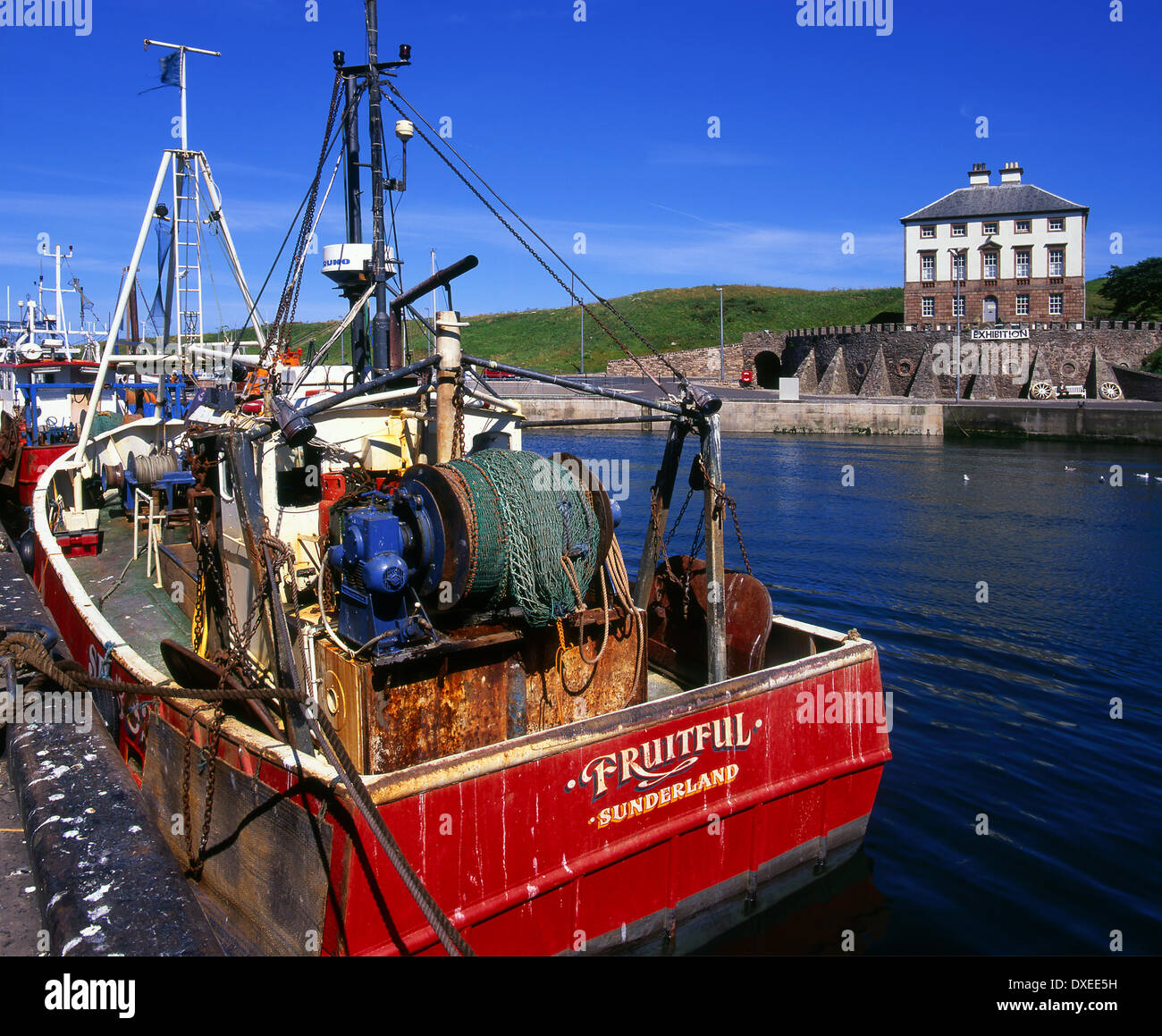 Eyemouth Harbour, Berwickshire Stock Photo Alamy