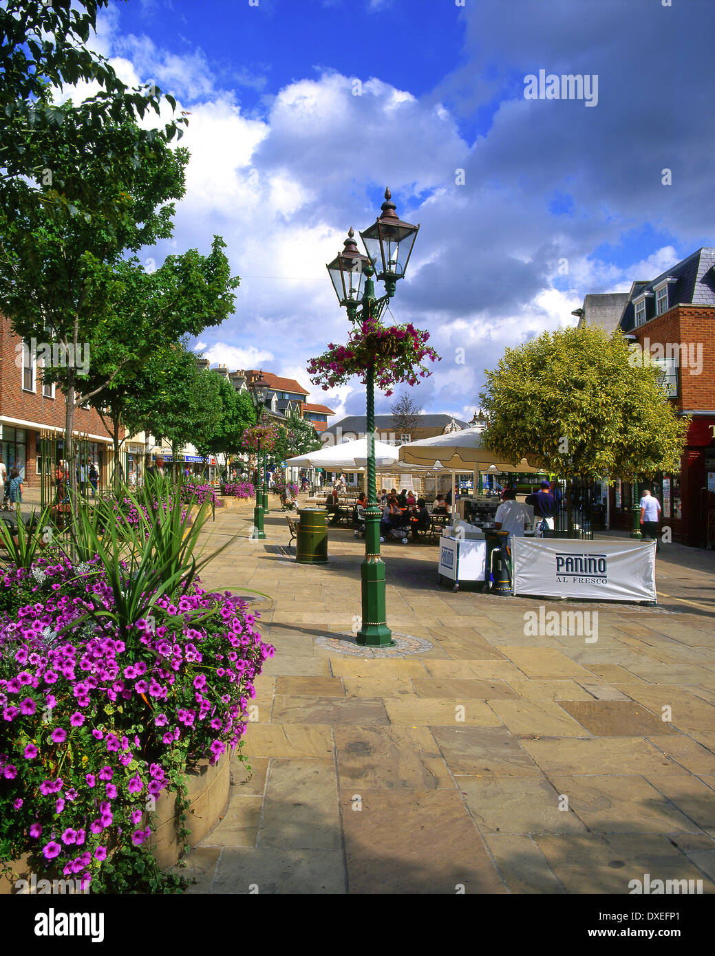Horsham town centre, West Sussex Stock Photo