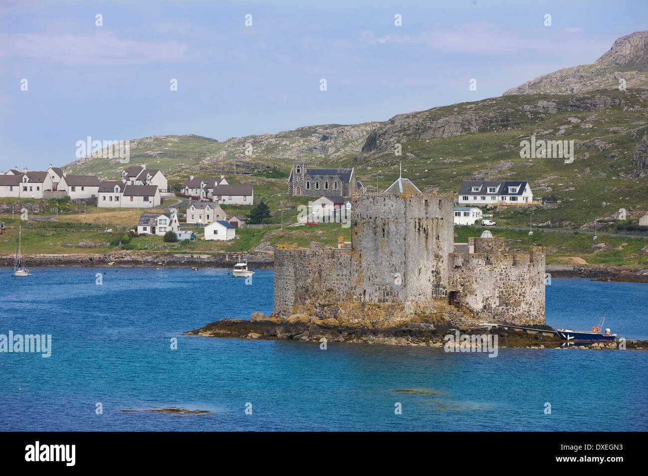 Kisimul Castle, Castlebay, Outer Hebrides Stock Photo