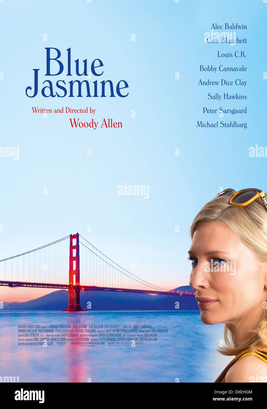 Blue Jasmine Year 2013 USA Director Woody Allen Cate Blanchett