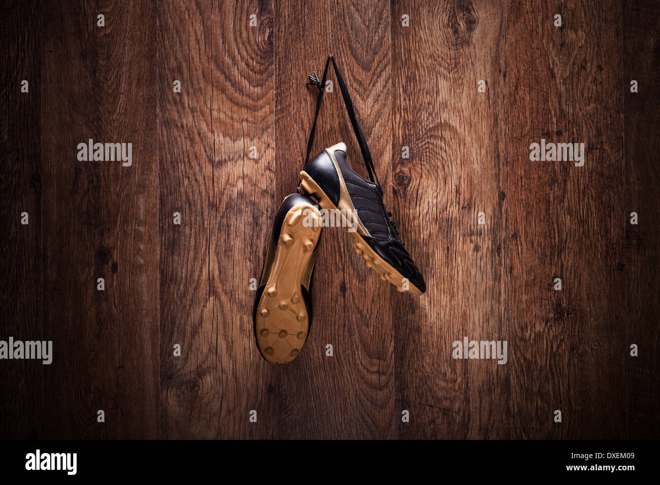 Football boots hanging hires stock photography and images Alamy