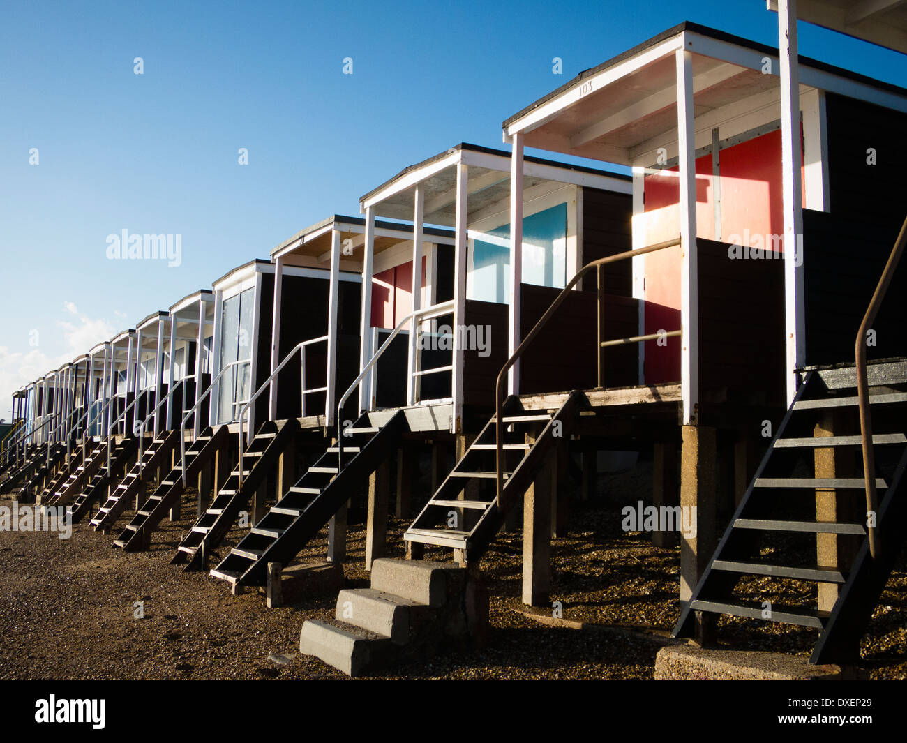 Southend beach hut hires stock photography and images Alamy