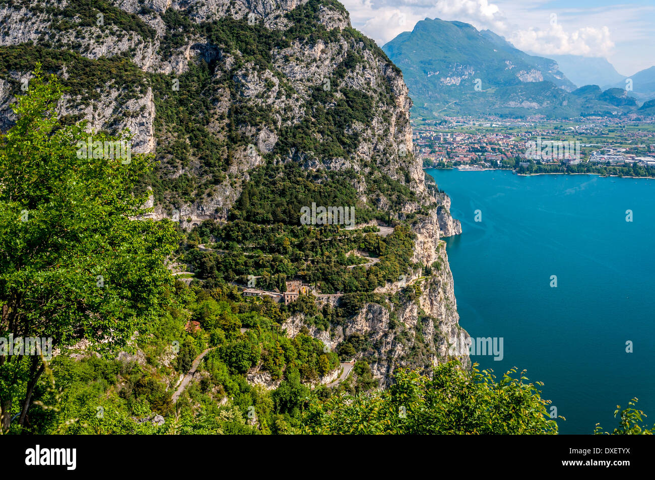 Ponale Riva Del Garda Lake garda road hi-res stock photography and images - Alamy