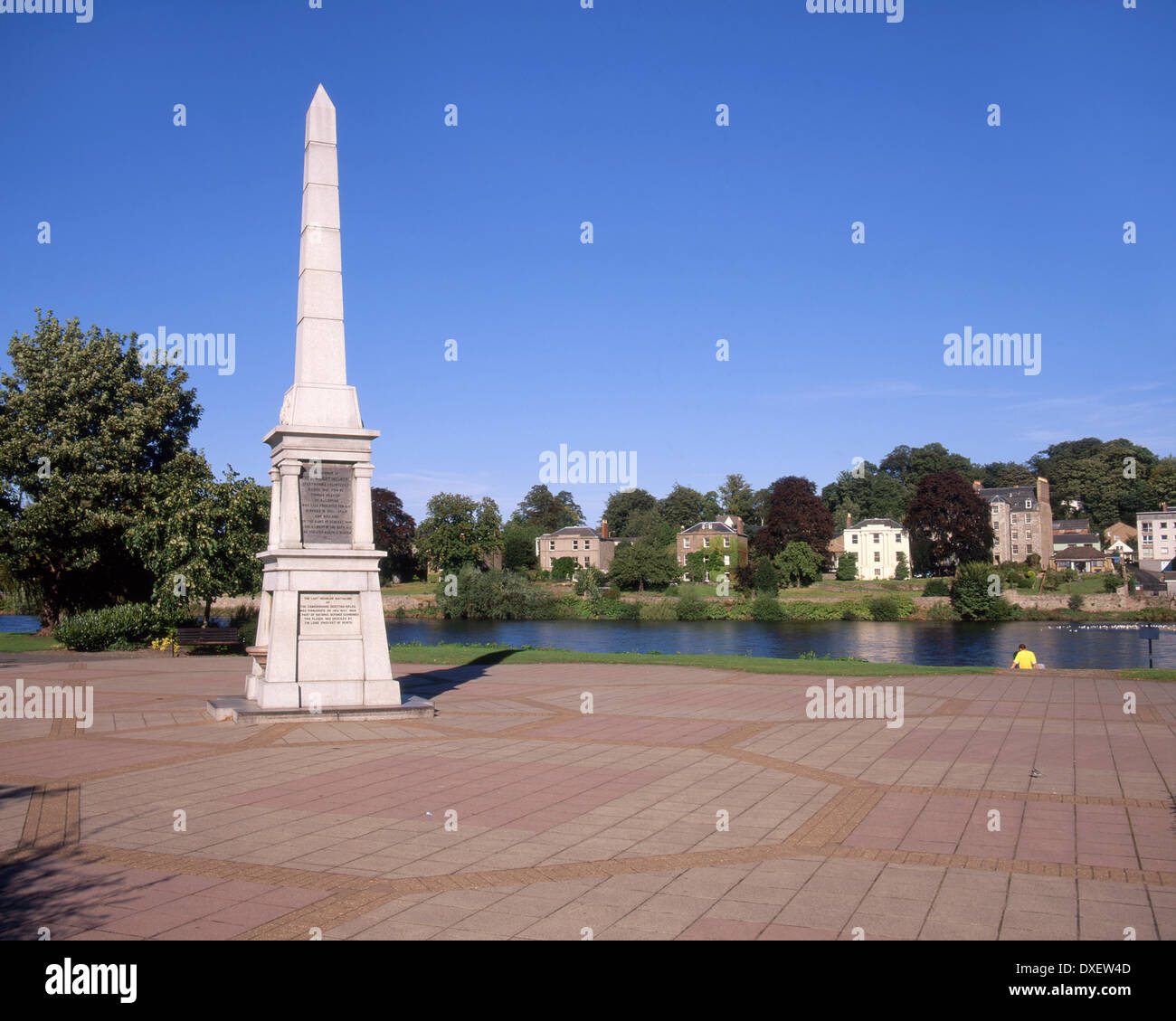 War Memorial, North Inches, Perth Stock Photo