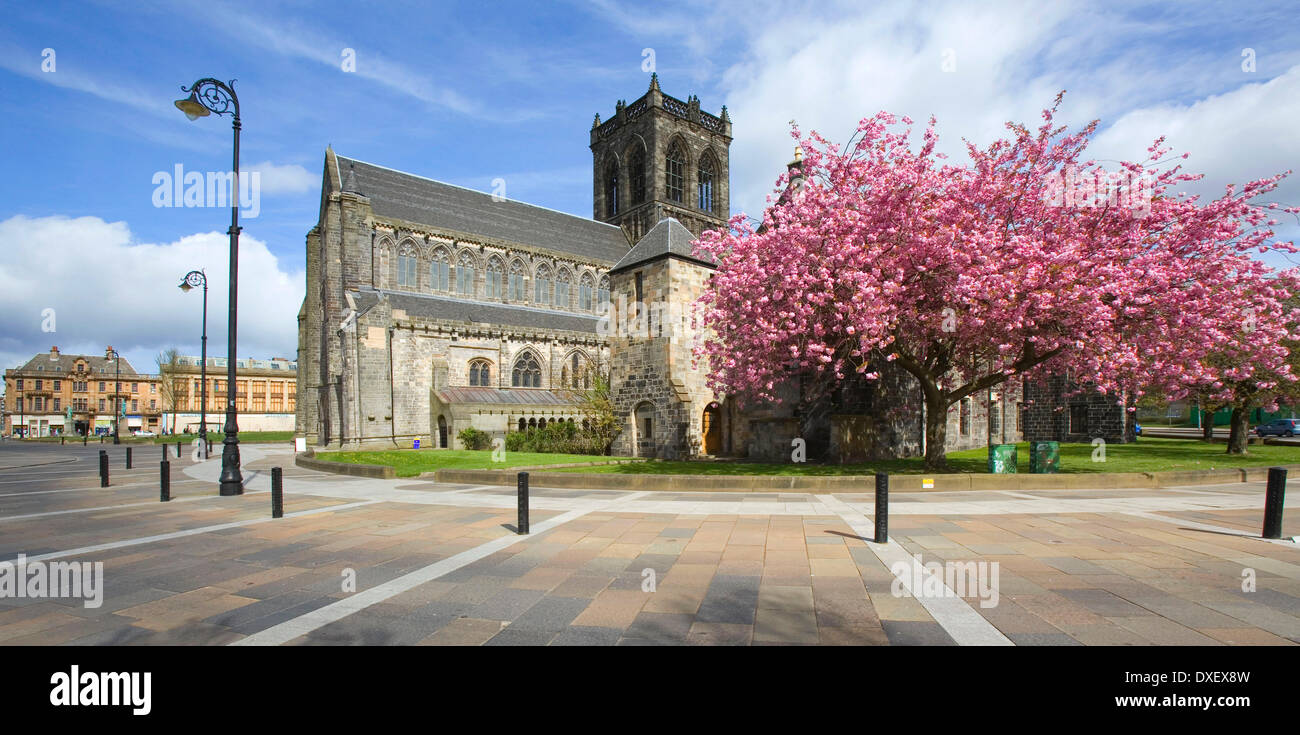 Paisley Abbey, Renfrewshire,City-of-glasgow, Stock Photo
